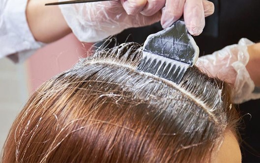 آموزش رنگ مو در هروی